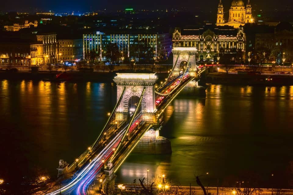 Hungary Budapest Bridge Danube countries where Indians feel rich because of their currency
