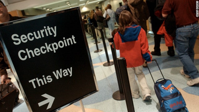 Airport security check