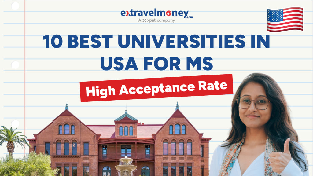 10 Best Universities in USA for MS with High Acceptance Rate