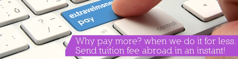 pay international tuition fee from India