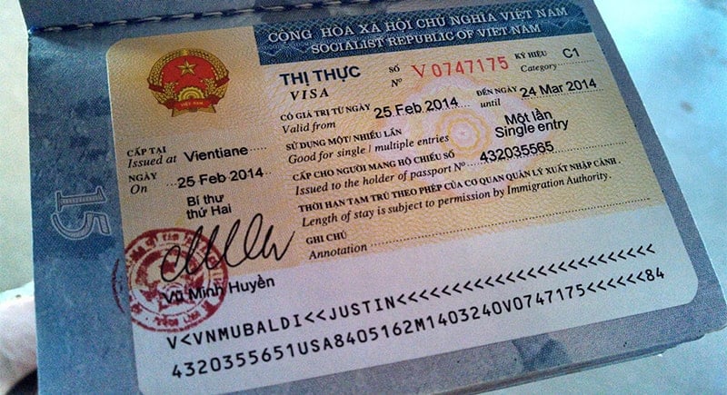 vietnam tourist visa cost for indian