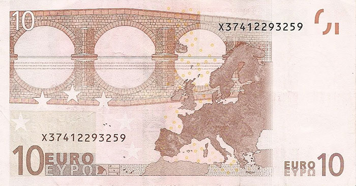 10 Euro Bank Note