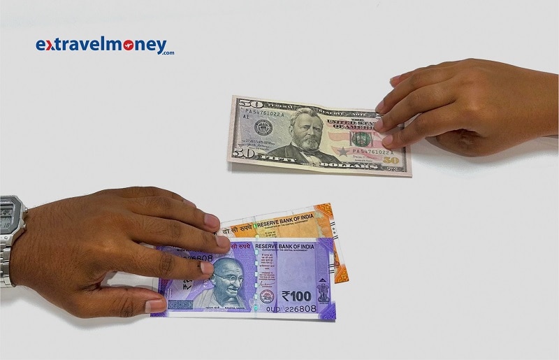 Converting - Exchanging Indian Rupee to Foreign Currency in India