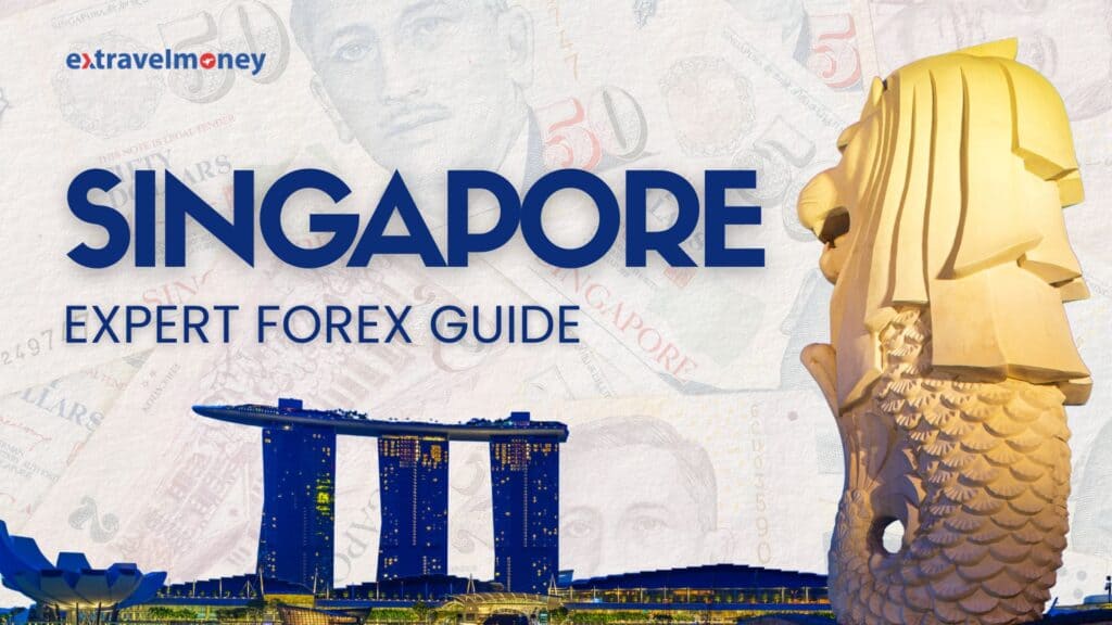 Blog cover image with the title, 'Singapore Expert Forex Guide'