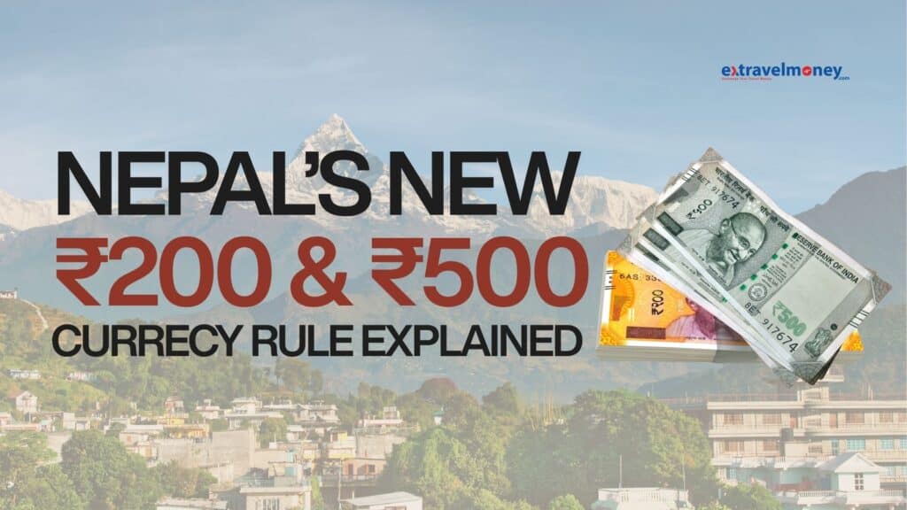 Blog cover image with the headline, "Nepal's New Rs 200 and Rs 500 Currency Rule Explained."