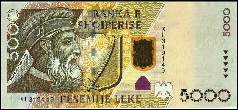 Albanian Lek  Note