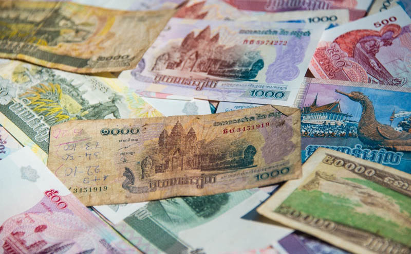 Cambodian Riel Note