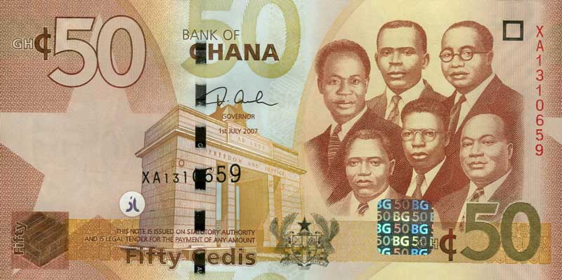 Ghanaian Cedi Note
